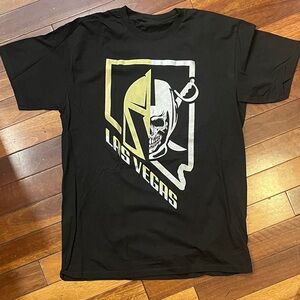 Ugly Las Vegas Golden Knights/Raiders Shirt Large